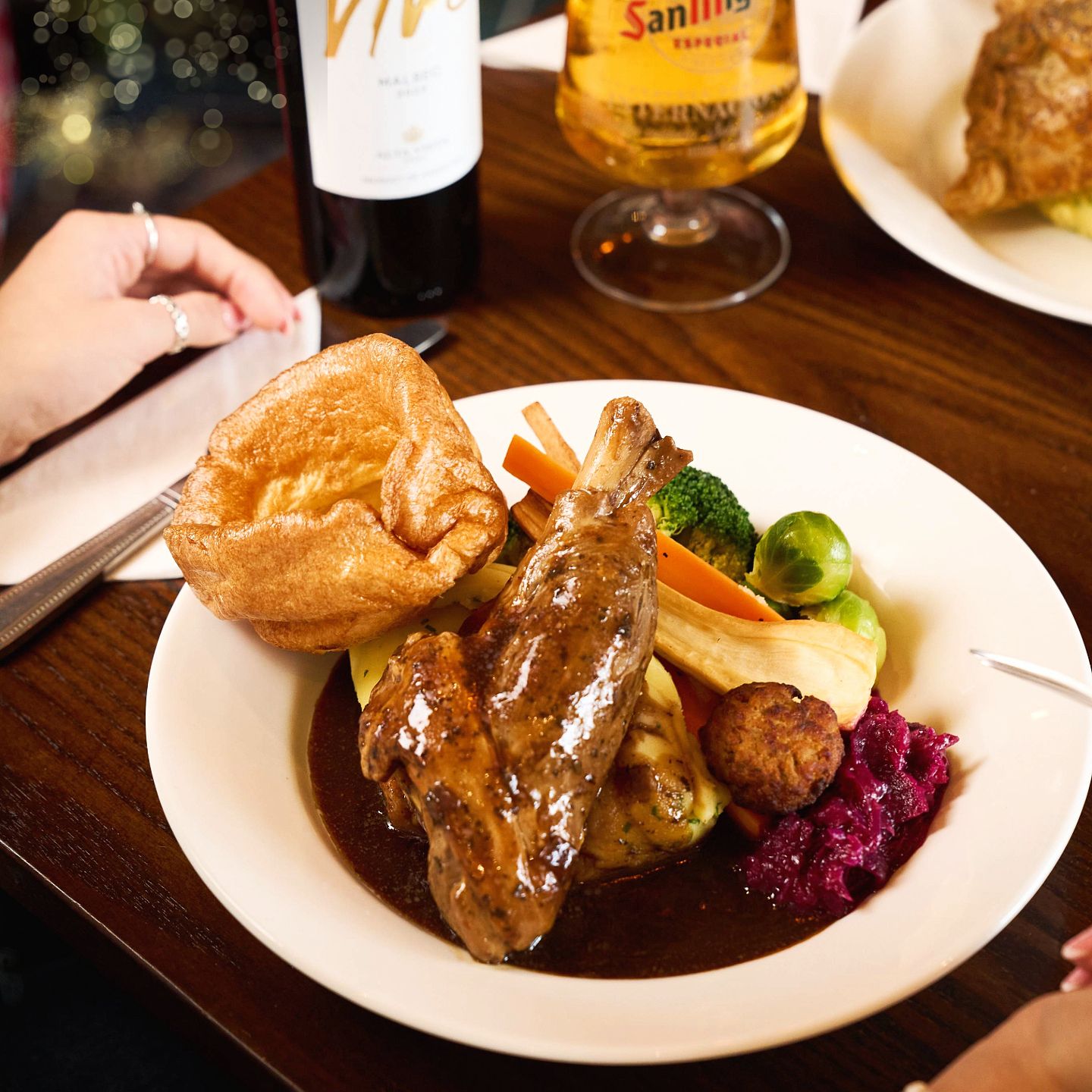 Christmas Day Lunch, Dinner & Dining at The King Charles II in Ross on Wye